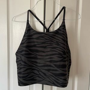 Old Navy Active Zebra Sports Bra